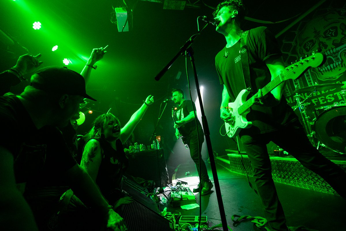 .<a href="/ApologiesiHave0/">apologiesihavenone</a> and <a href="/WacoBandUK/">WACO</a> at <a href="/BreadShedMCR/">The Bread Shed Manchester</a> as part of <a href="/MCRPunkFest/">Manchester Punk Festival</a> last Friday.