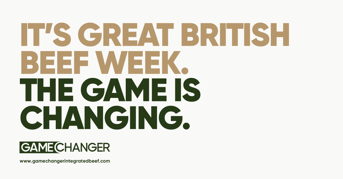 It's #GreatBritishBeefWeek. 

At Sainsbury’s and ABP we're changing the way we produce and buy premium British beef – and we want you to be a part of it.

We're calling it Gamechanger. Because changing the beef game is what we're all about.

Find out how: gamechangerintegratedbeef.com