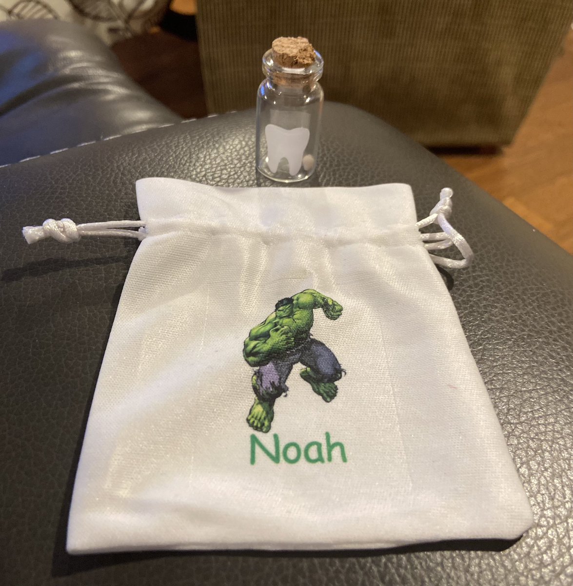 larysamarie's tweet photo. My baby isn’t a baby!!! He lost his first tooth this morning🦷🧚‍♀️ @hawkchica https://t.co/GuTyYwutkX