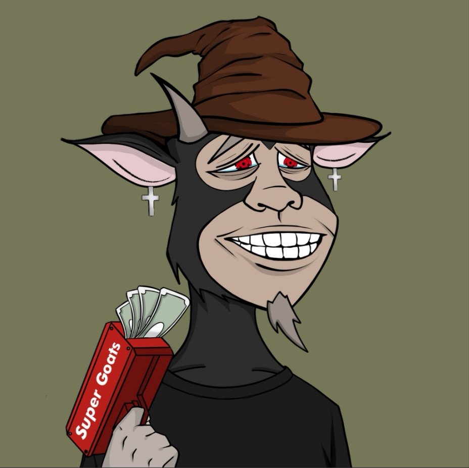 DevoHwrd's tweet photo. @0x_Dario You HAVE to come check out @WildGoatGangNFT floor is primed for a sweep bit it will NOT last long! Art, Roadmap, the people behind the project, token... This one's amazing and headed for a seat at the top! #NFTs #WildGoatGang #LFG #headedtothetop #mustbuy #shareyourgoats https://t.co/6McckxatK0