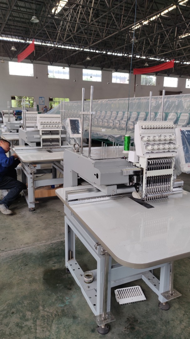 New sets of Hefeng single head computer embroidery machine with 15 needles been build in our factory in China.

Book your orders now
Call 08177129792 or 08035715097 #HeFengEmbroidery  #monogramming  #printing  #merchandisinh #madeinlagos #HeFeng #agbadainlagos #kaftanembroidery