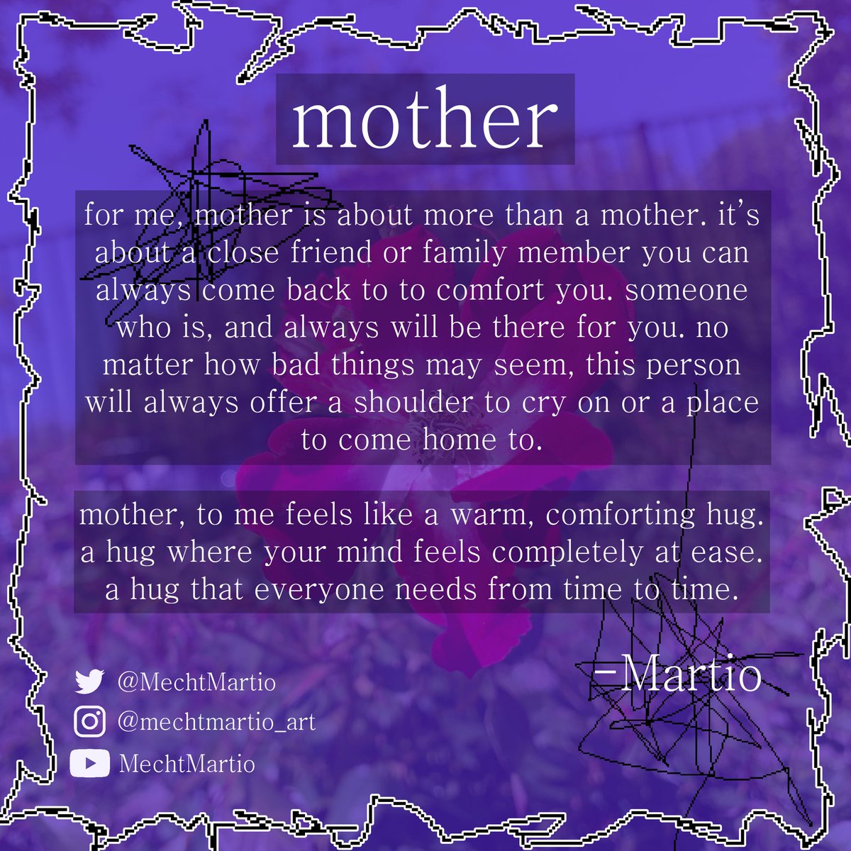 MechtMartio's tweet photo. Hi everyone!!
Some of portertwt and I made a free zine for the first anniversary of nurture! We were all assigned a song to make an art piece of and I got mother! 

Here’s the link to the zine! ➡️ https://t.co/QSFNRjygJo

@porterrobinson #1styearnurture #thankyounurture https://t.co/wdcBoZrHTV