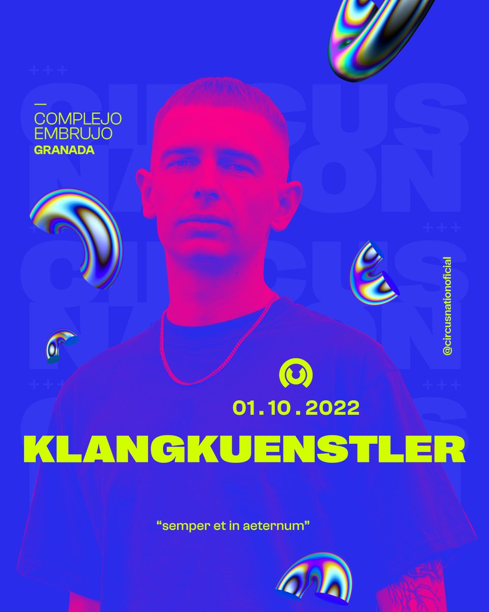1º Artista confirmado para #circusnation2022
<a href="/klangkuenstler/">klangkuenstler</a>