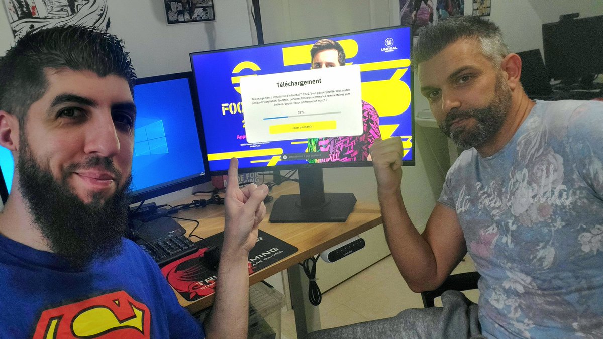 Bon, après tout le bien que j'entends de #eFootball2022 
On va voir ce que ça donne avec <a href="/lanciendu28/">L'ANCIEN ‼️</a> 🔥

Y'en a qui kiffe le jeu ici ? 👀