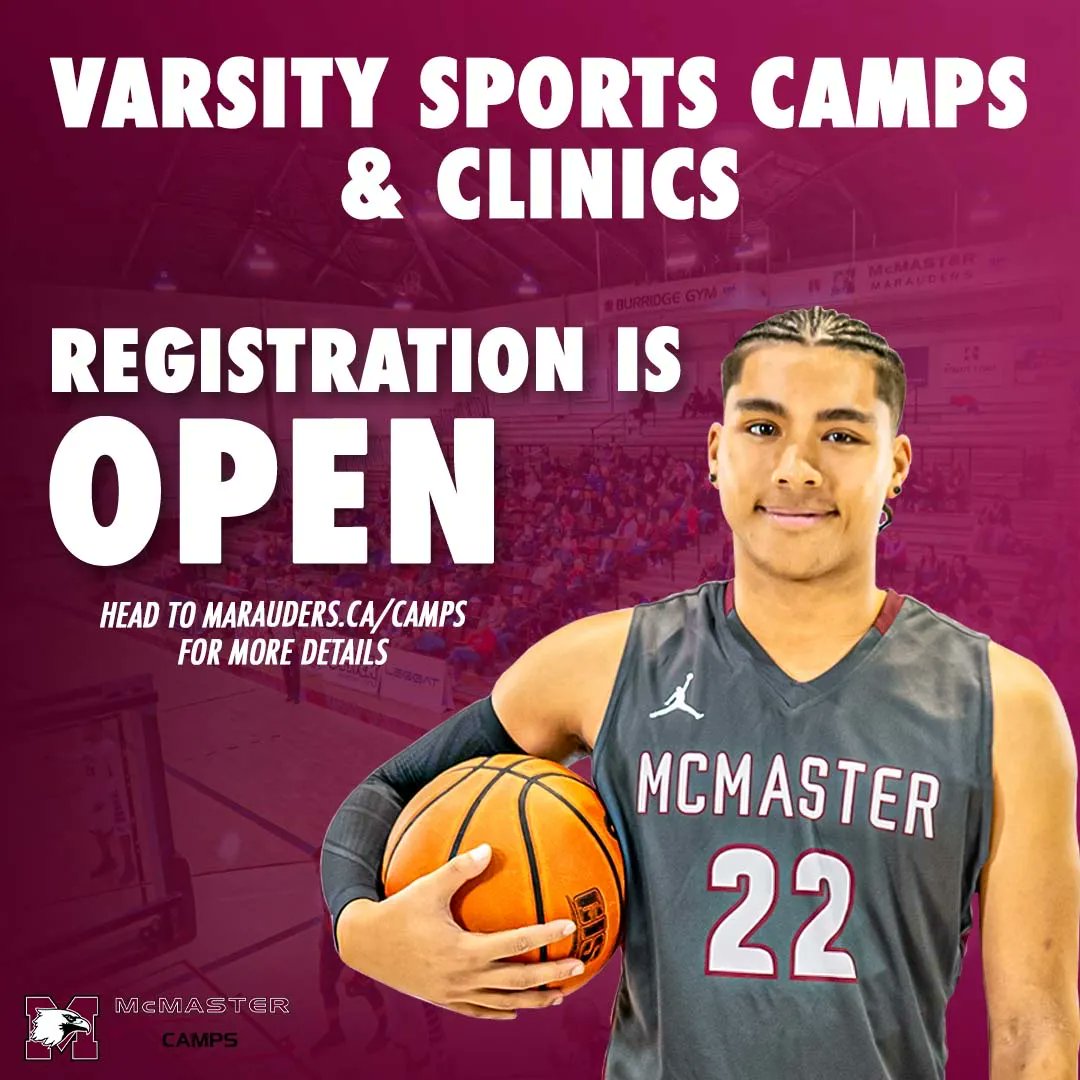 Join Players of the McMaster Men's Basketball team 4 an 8-week after-school program providing athletes the opportunity to continue their progression in skill development. SIGN UP SOON: buff.ly/2pOhIdD #GETBETTER