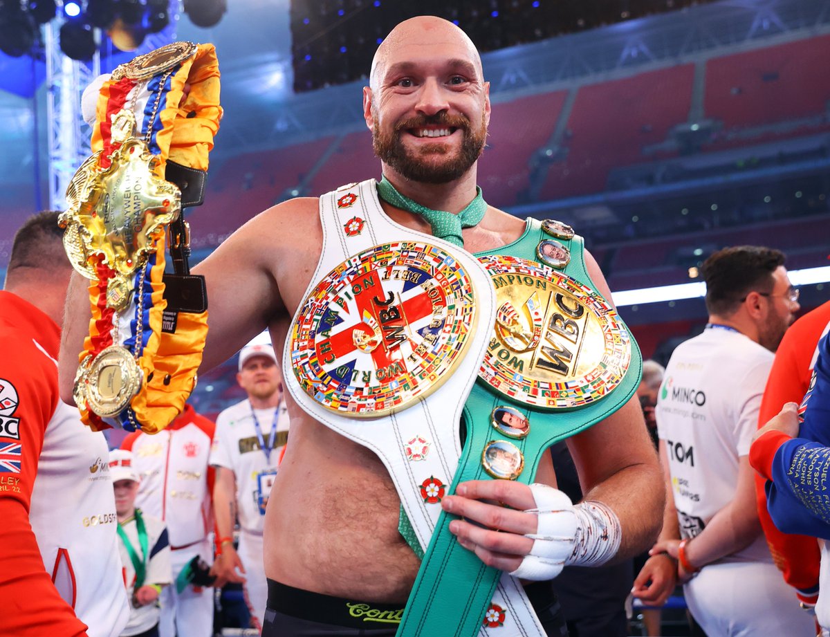 👑 ALL HAIL THE GYPSY KING! 👑

<a href="/Tyson_Fury/">TYSON FURY</a> 🏆

#FuryWhyte