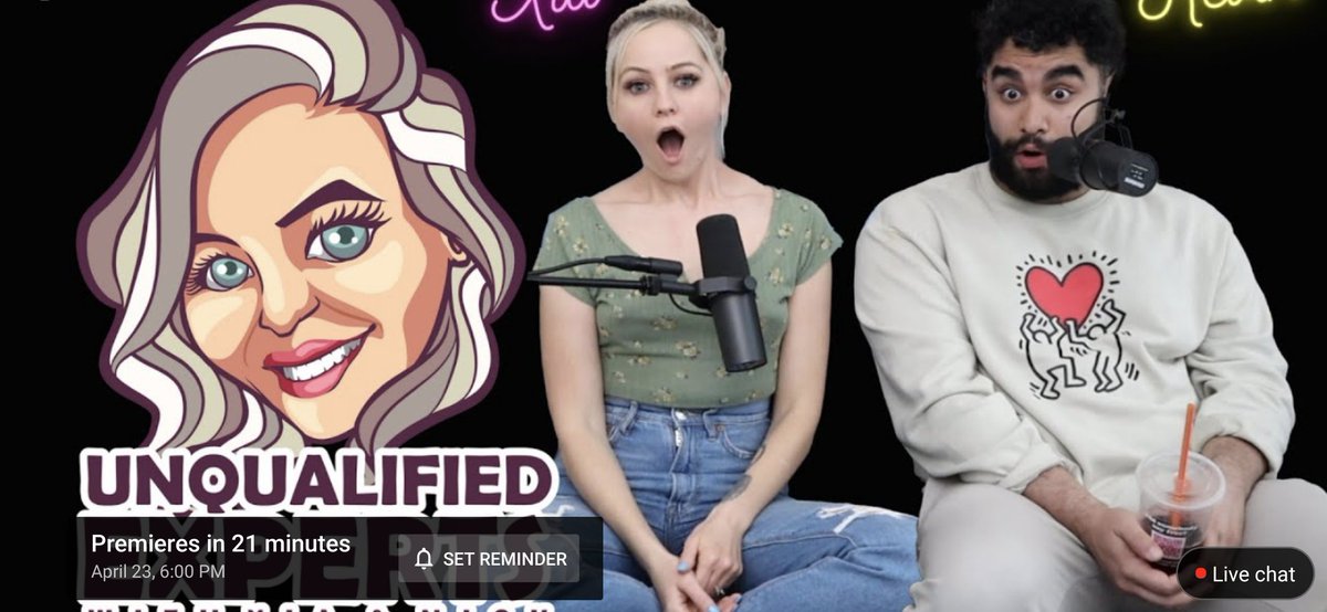 Xia_Land's tweet photo. Tonight at 6 pm an awesome episode of Unqualified Experts is premiering with the hilarious Kevin Sanchez! https://t.co/0yqv7ThVv5 https://t.co/0TQ8FRHB9G