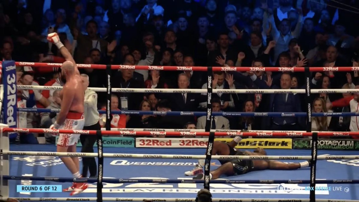 DanaExotic's tweet photo. What an uppercut ♥️ #TysonVsWhyte https://t.co/4t7UKKBudj