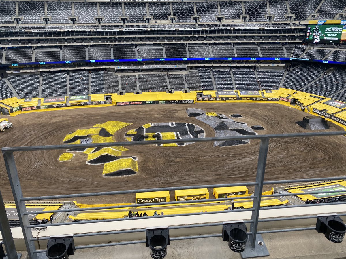 #MonsterJam. Happy Birthday Son!