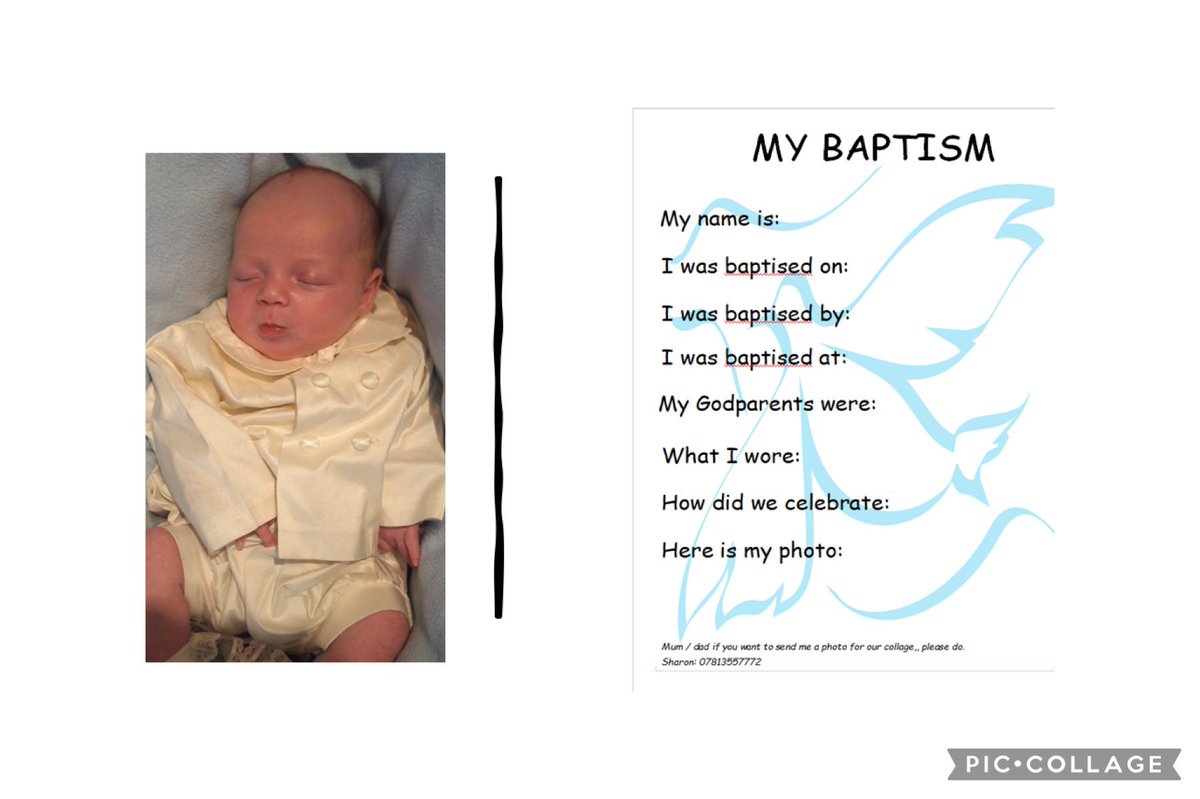 Next week at the Children’s Liturgy, we will continue our Easter Theme and hear more about Baptism. The children will reflect on their Baptism. Come prepared. <a href="/StDavids4/">St David's PS & NC</a> @kieran_burt2000