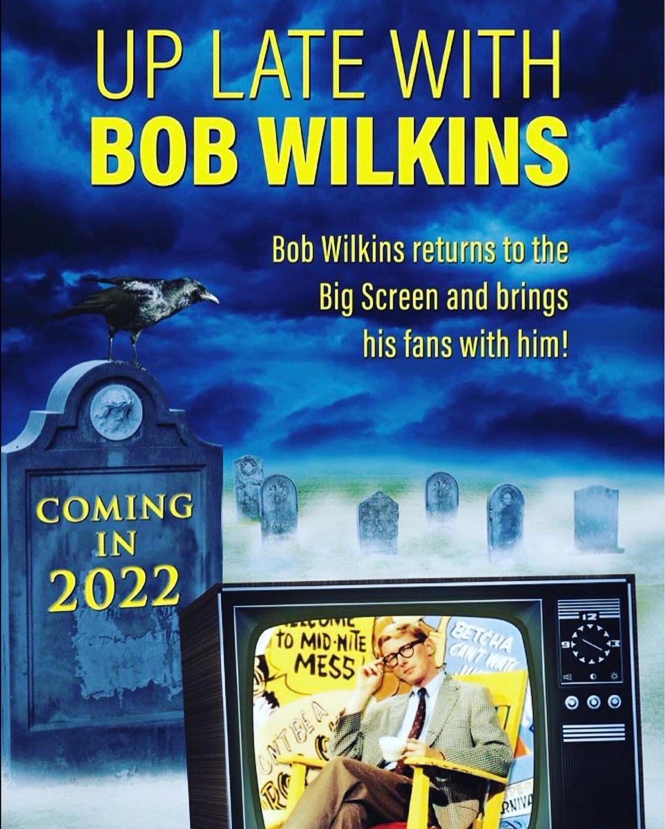 Had a fantastic time at the premiere of Tom Wyrsch’s documentary “Up Late with #BobWilkins” hosted by #LordBloodRah! Bob was the legendary host of the Bay Area TV show #CreatureFeatures from 1966-1981. If you get the chance check it out!