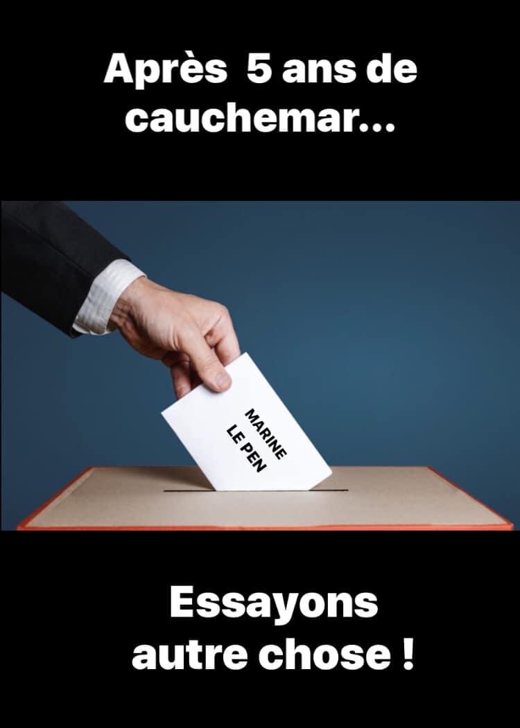 pierrickRglt's tweet photo. #TousContreMacon  #MarinePresidente 💙✊#DimancheJeVoteMarine @MLP_officiel @RNational_off https://t.co/WnYCAIShcq