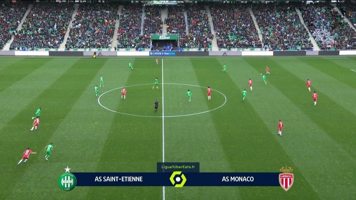 Saint-Etienne vs Monaco Highlights 23 April 2022