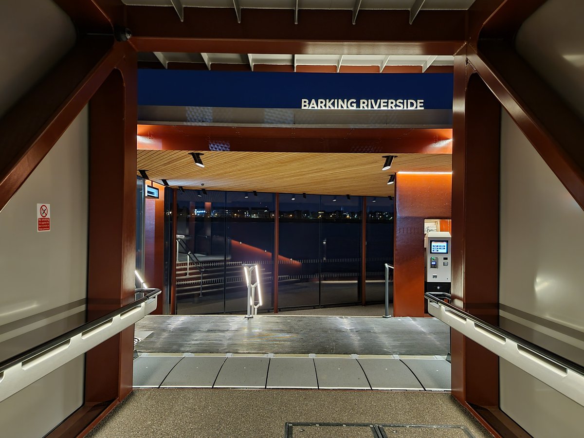 LConnectedBlog's tweet image. Barking Riverside pier quietly opened in thr past few days. Providing Barking with a new form of transport!