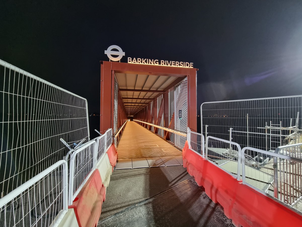 LConnectedBlog's tweet image. Barking Riverside pier quietly opened in thr past few days. Providing Barking with a new form of transport!