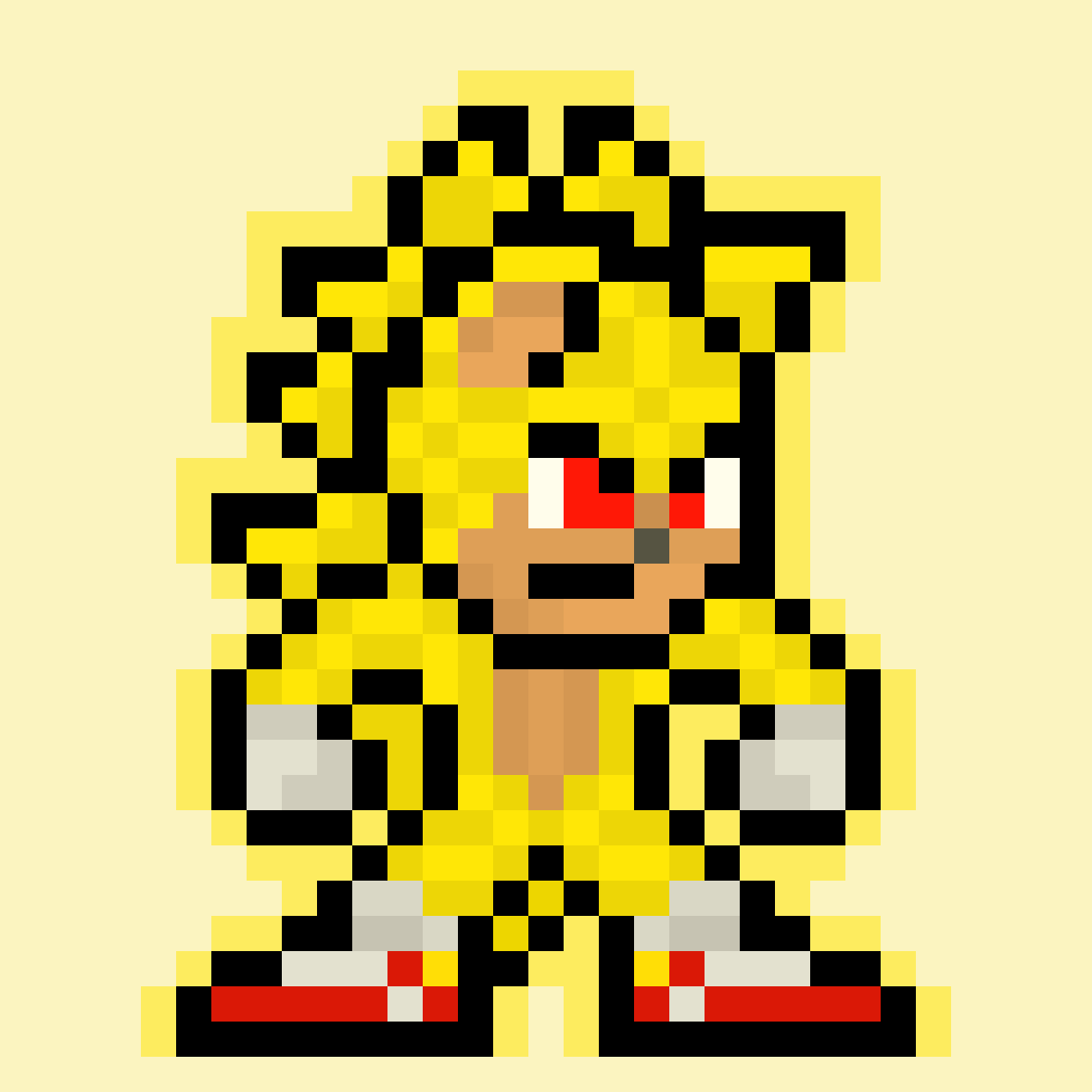 Super sonic inspiration from krakenboi4 pixel art