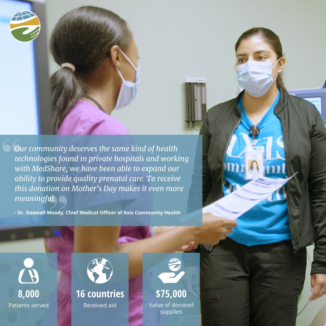 medshare's tweet photo. Through MedShare's Safe Birth Initiative and partnership with Philips, Safety Net clinics like Axis Community Health can extend quality maternity and neonatal care in their communities. https://t.co/E8MigFeUj9 #maternal #annualreport #MedShare #MedShareCares #peopleandplanet https://t.co/UlGYYidFuC