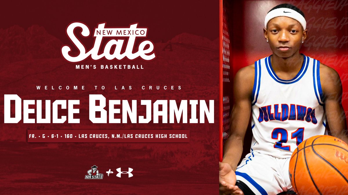 If there's a throne, you're looking at a chairman 🏀

Like Father, Like Son. <a href="/21BabyBenj/">deuce🥷🏽</a> is committed. #AggieUp

📰 | bit.ly/3rMfnzW