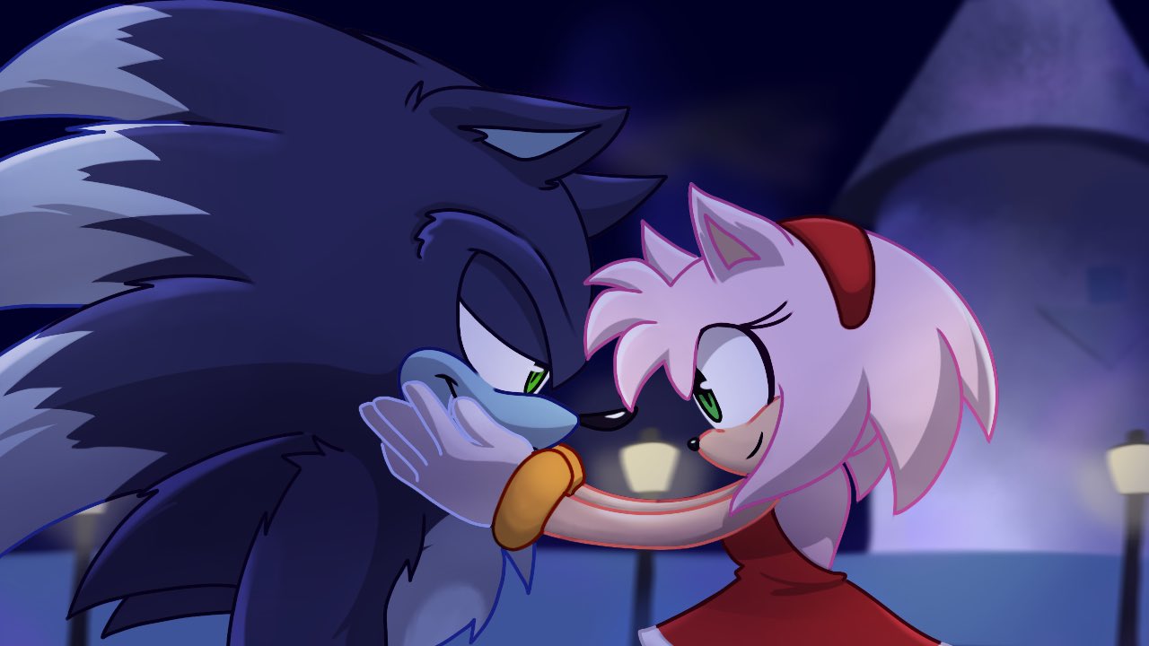 🌸magenta_mel🌸🇵🇸 on X: Have Sonamy in my au💗💙🧍‍♀️ And