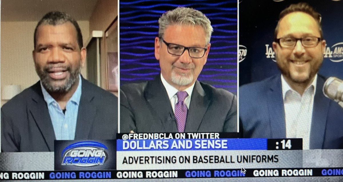 timcates's tweet photo. 🚨🚨Watch🚨🚨
#GoingRoggin on now….@NBCLA
@RobParkerFS1 @FredNBCLA and me
#Dodgers #Angels #MLB #Lakers #Clippers https://t.co/rUB4ALZgUs