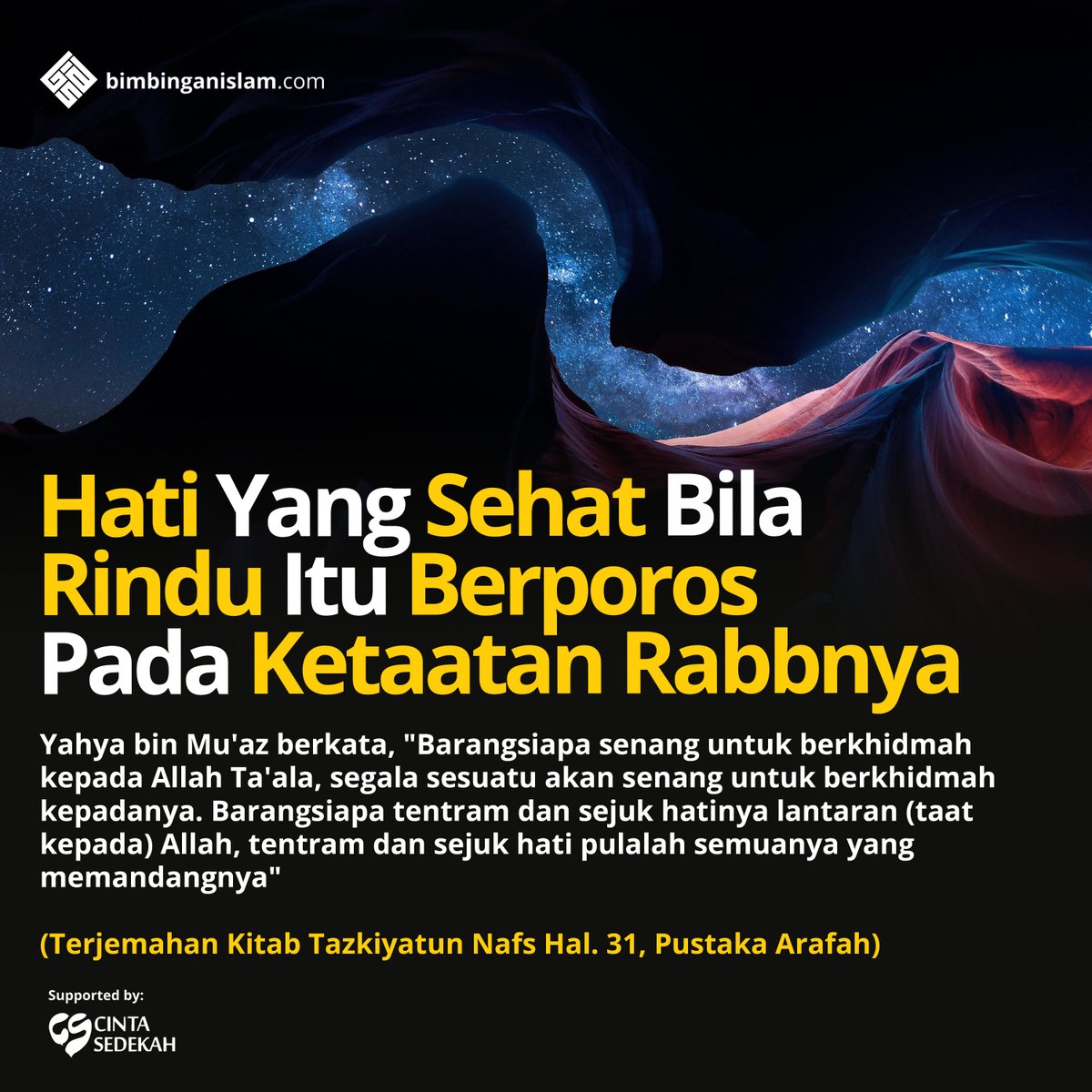 bimbingan_islam's tweet photo. Hati yang Sehat Bila Rindu Itu Berporos Pada Ketaatan Rabbnya
| Follow IG, FB, TWT, TG, YT : Bimbingan Islam
#itikaf #ramadhan #islam #puasa #lailatulqadar #quran #ramadan #takjil #puasaramadhan #travel #muslim #amalan #bulanramadhan #masjid #ramadhankareem #mabit https://t.co/YJgjNZ3OJg