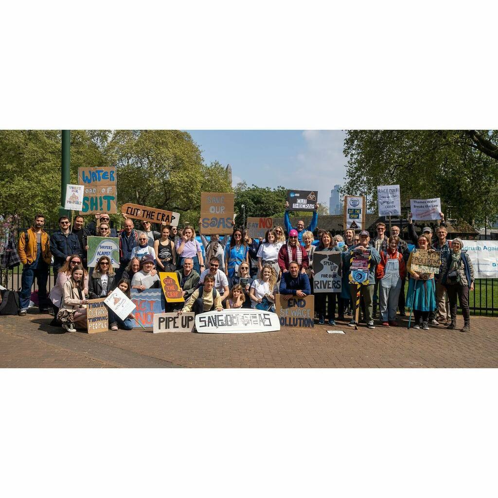 A HUGE THANK YOU TO EVERYONE WHO CAME TO OUR LONDON PROTEST TODAY! 

We DEMAND better infrastructure and water quality in our rivers! @officialthameswater WHAT ARE YOU GOING TO DO ABOUT IT?!??

 A big thanks to @williamtempleton for photography 🤙

#e… instagr.am/p/CctVi2aNgjh/