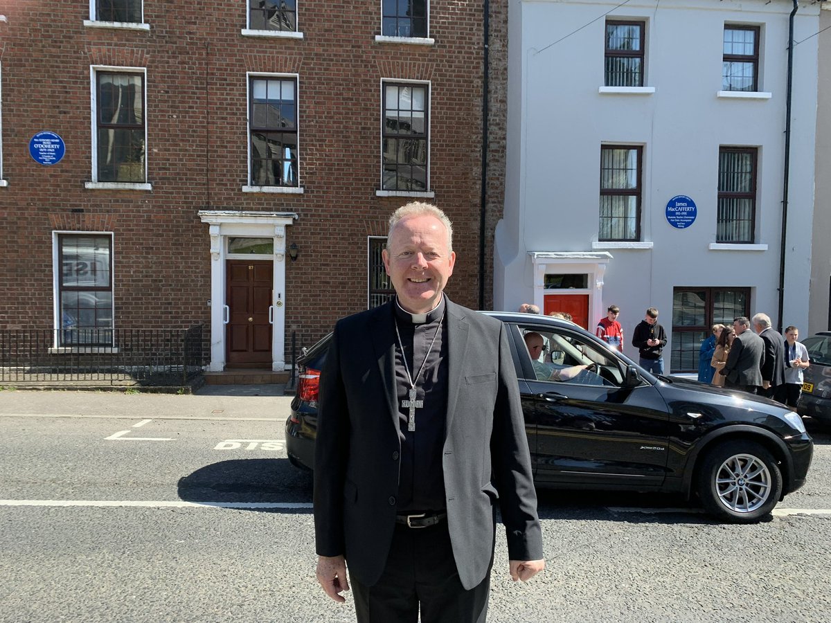 Thank you for the music!! Two blue circles in one street - Mrs E H O’Doherty and Mr James McCafferty <a href="/derryfeis/">Derry Féis</a> <a href="/BBCRadioFoyle/">BBC Radio Foyle</a>