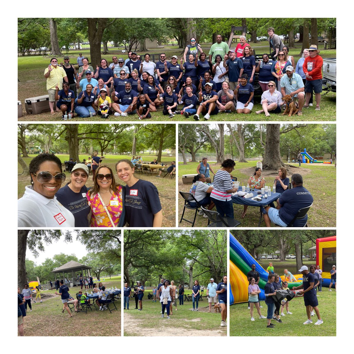 tlwmoore's tweet photo. Wow, another awesome #SLCCINAUGURATION event for the books! @southlacc families spent the morning playing games, winning great gifts, and enjoying hanging out with #DrJ!! Events like this make @southlacc the best place to #learn, #work, &amp; #succeed! #EverydayExcellence https://t.co/HS7HeN3uII