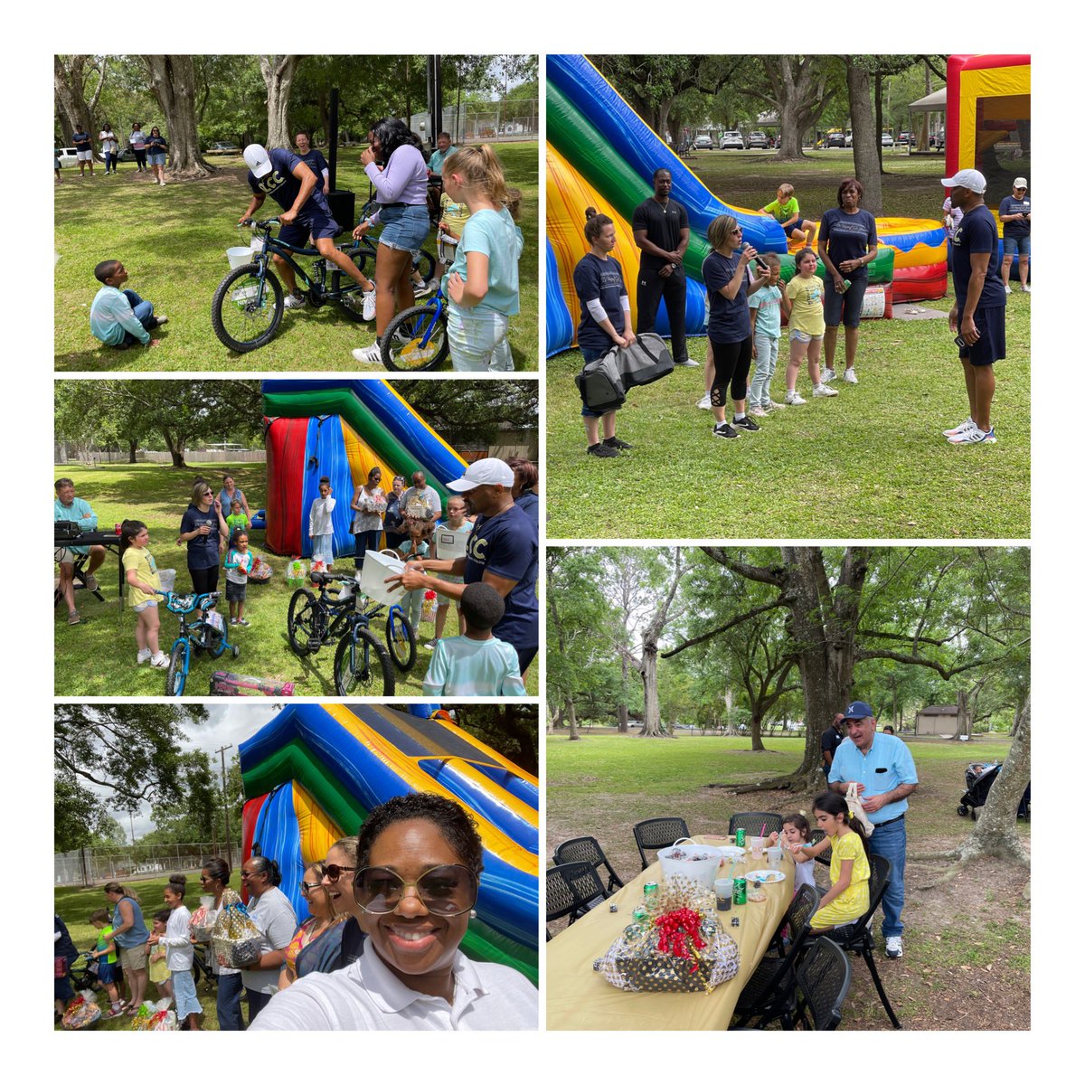 tlwmoore's tweet photo. Wow, another awesome #SLCCINAUGURATION event for the books! @southlacc families spent the morning playing games, winning great gifts, and enjoying hanging out with #DrJ!! Events like this make @southlacc the best place to #learn, #work, &amp; #succeed! #EverydayExcellence https://t.co/HS7HeN3uII