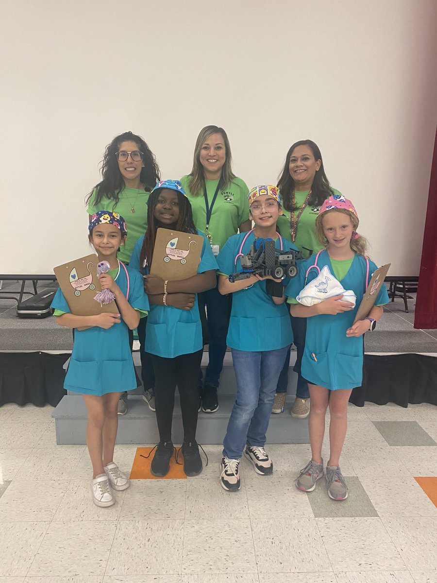 <a href="/PowellEPISD/">Powell Elementary</a> Robotics team, KGK, placed in the top 10 in inventions at the <a href="/TCEA/">TCEA</a> State Robotics competition. Let’s go girls!!! <a href="/jrsalaza/">Jessica</a> <a href="/EnriquezChristy/">Christy Enriquez</a> <a href="/lmcano326/">Lauren Cano</a> @EPISDDoDEA2017 @EPISD_GT