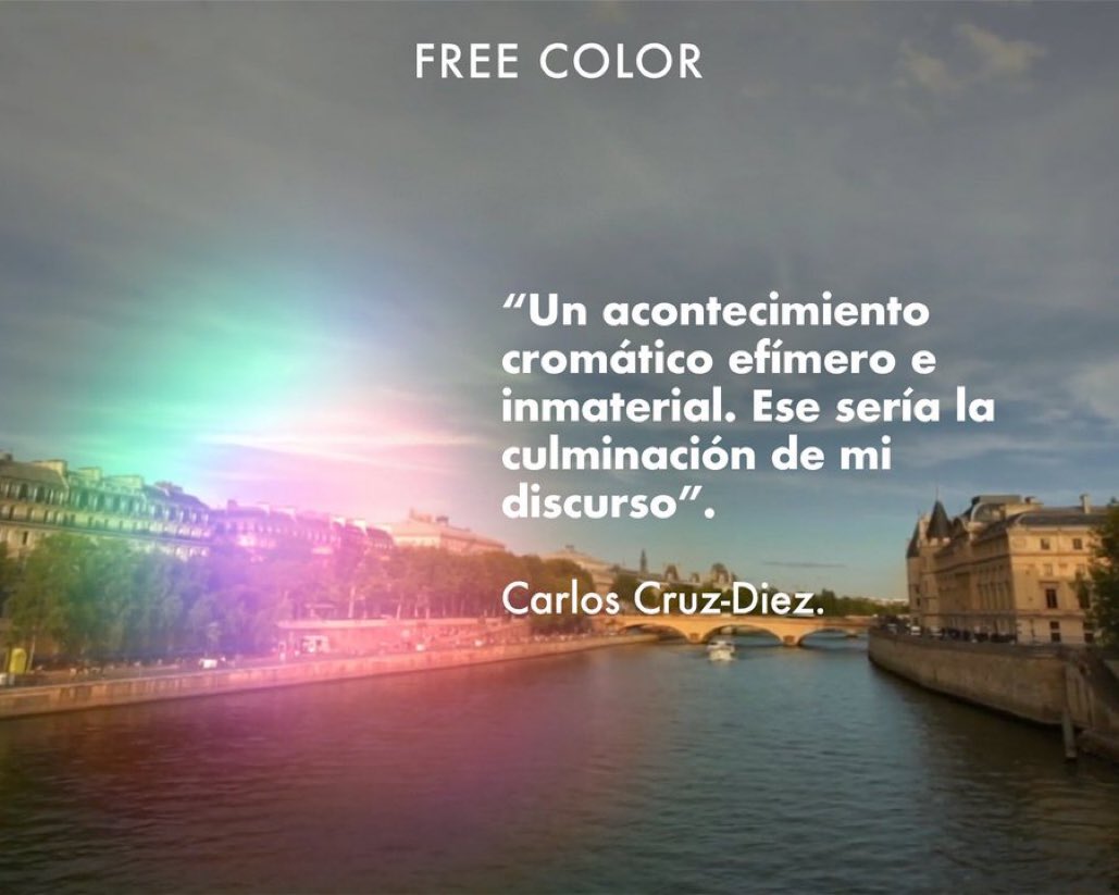 HelenaFreitasR's tweet photo. FREE COLOR ya está en las salas de cine de Caracas, Los Teques, Maracay, Valencia, Puerto Cabello, Puerto la Cruz, Barquisimeto, Maracaibo, Cabimas, San Cristóbal, Puerto Ordaz, Punto Fijo y Margarita.
Carlos Cruz-Diez, maestro eterno.
#LiberaElColor. https://t.co/uUg5drH51b
