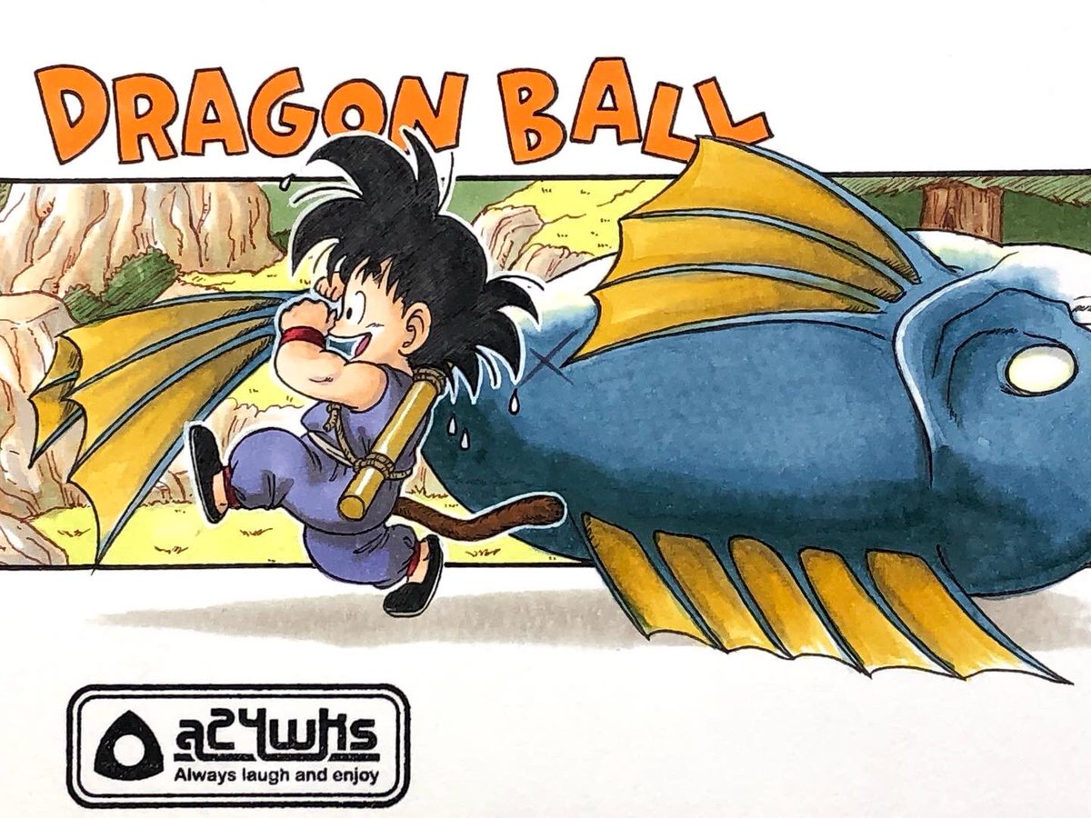 ドラゴンボール ファンアート 大漁 大漁‼︎ #ドラゴンボール #孫悟空 #悟空 #少年悟空 #孫悟空
