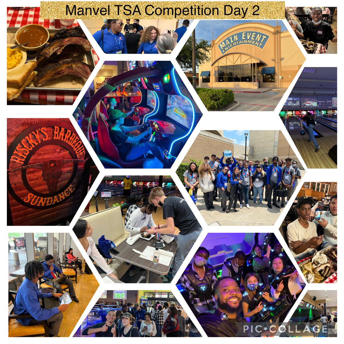 mavengclub's tweet photo. Welcome Back TSA State Contest~FortWorth TX. We Came, We Saw, and We Competed!!! #Day1_2Competition #HokaHey #Manvel #AlvinISD #TechnologyStudentAssociation #StateCompetition #softwaredevelopment #forensics #NASA #PLTW #Engineering #STEMulateSuccess https://t.co/fCObsz1SAY