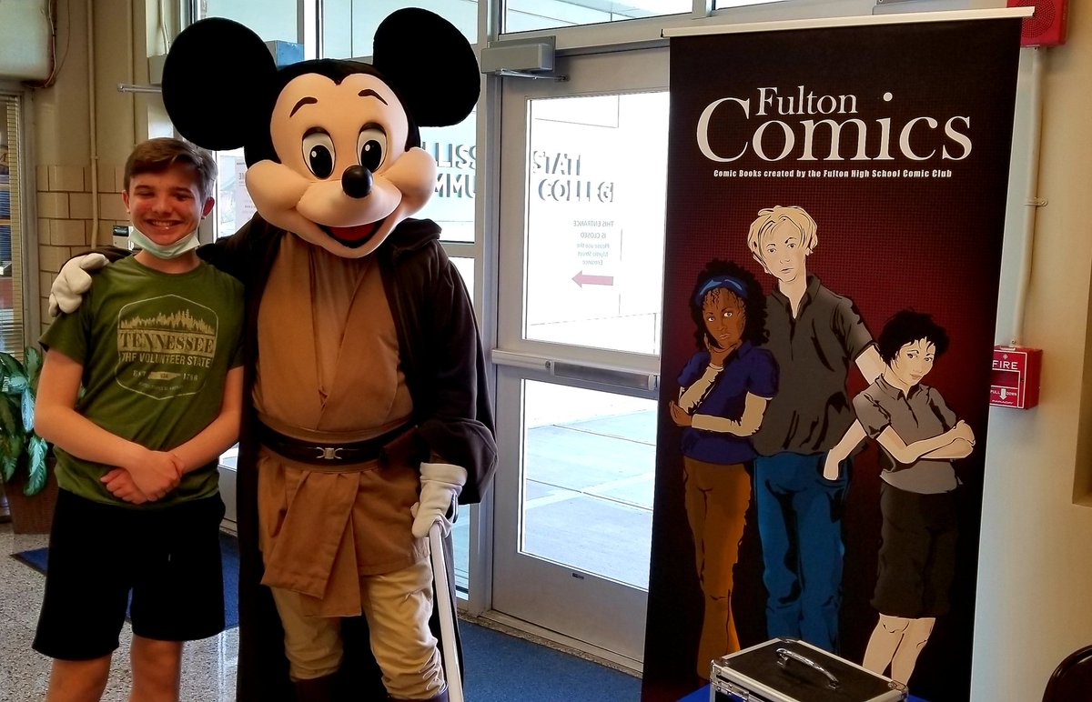 Fulton Comic Book Club tweet media