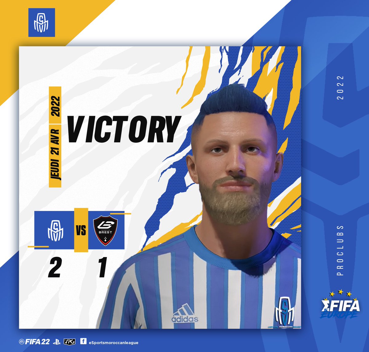 On to the next one 🔥 ! The boys won the quarter final  of coupe de la ligue @EfifaOnline. Just 2 steps away from the trophy 🏆👀! 

LETS GOOO ! 
#ExpectTheSquad