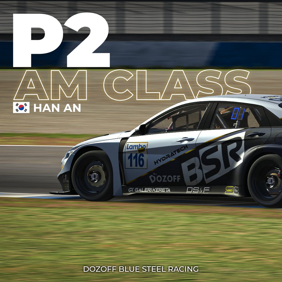 Trumpet International Racing E-Series, Round 5.

What a blazing start for our newest driver Han An! Claiming 2nd place in the AM Class, it seems he's fitting right in to our team ;)

#simracing #esports #iracing #porsche #gt3 #twinringmotegi