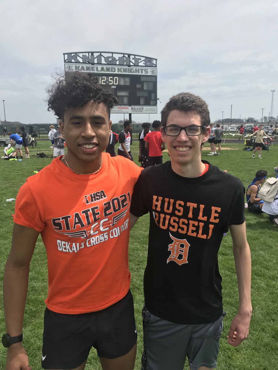DeKalbDistance's tweet photo. Jack and Logan close to 800 PR’s at the Kaneland Inv https://t.co/it3Sw2YBrS