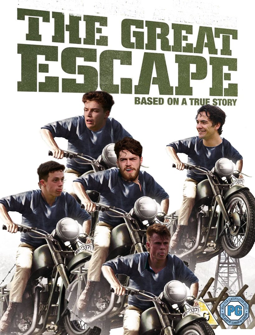 ExeterUniHC's tweet photo. Based on a true story… 

#greatescape #prem https://t.co/h6aaR15nZl