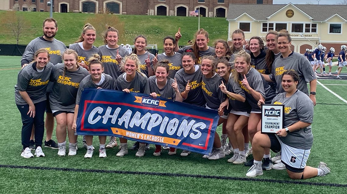 kcacsports's tweet photo. Your 2022 KCAC Women's Lacrosse Champions, @ravenathletics! #KCACwlax 

Bracket: https://t.co/0ggio2SrQB

@NAIA @NAIALacrosse @LaxNaia https://t.co/cmDPgf2yKK