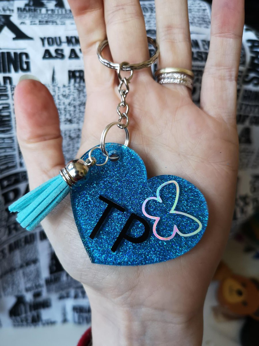 The cutest keyring my friend made for me🥺 always with me TommyP💙
