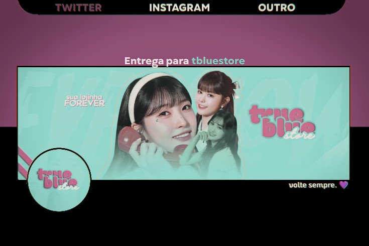 💜 | Entrega para @tbluestore !!
Obrigada por confiar em meu trabalho. ⟡