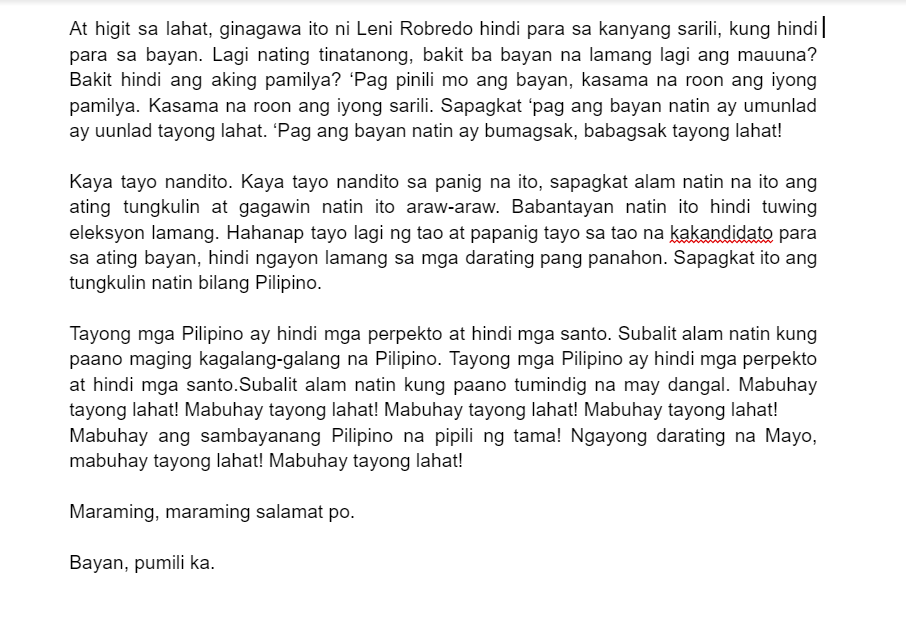 gretchenfilart's tweet photo. Here is John Arcilla's full speech tonight during the #PasayIsPink rally. I only transcribed it by ear, so feel free to let me know if I missed something! :) 

I also posted the full speech on Facebook: https://t.co/F3Mi0HUc31

Pasting also as a thread just in case. https://t.co/Et7ZMbhoMf