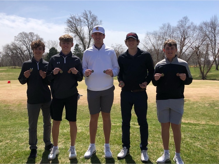 Tiger golfers pick up another 1st place finish at the Pender Invitational this morning! All five golfers medaled individually as well: Brock Rogers 1st, Brody Rogers 4th, Jed Hoover 5th, Bret Brenneis 7th, and Thatcher Zink 13th.  Great job guys!