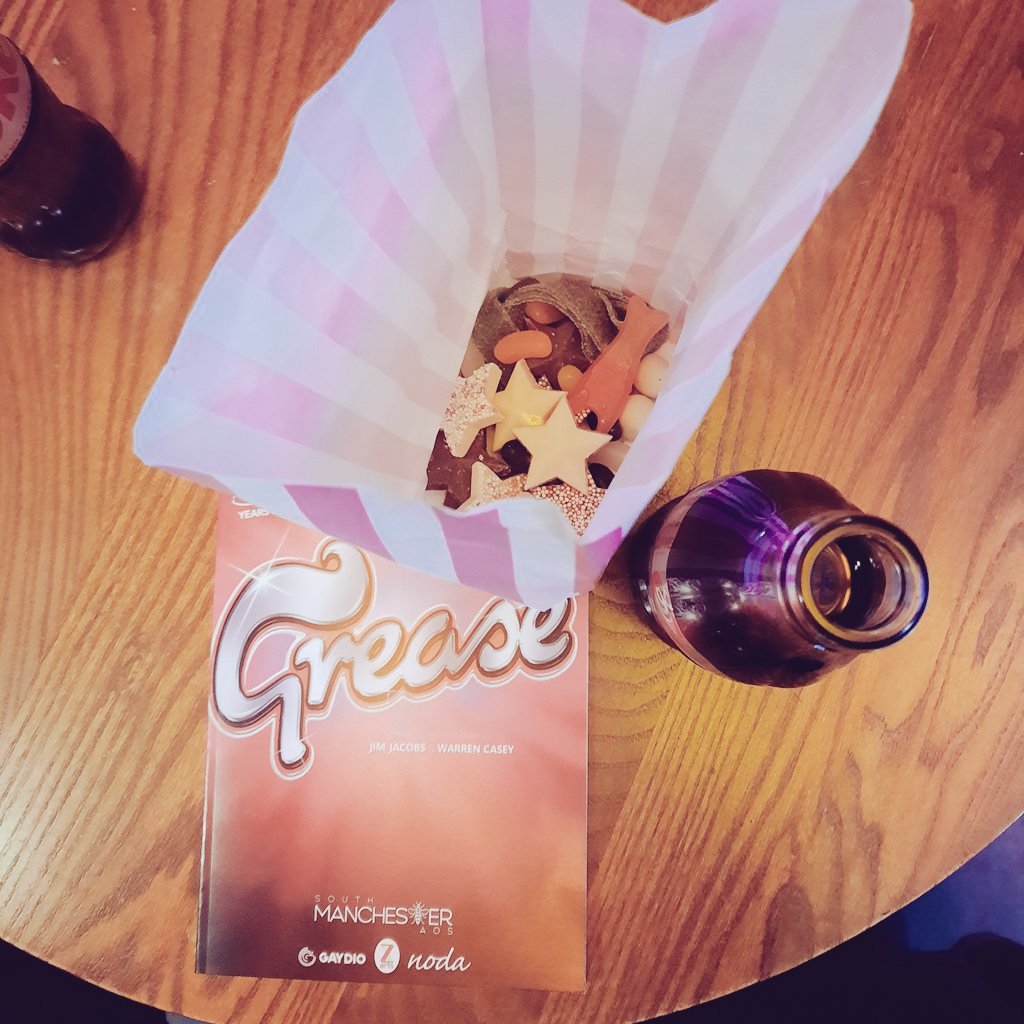 New Live Theatre (@newlivetheatre) on Twitter photo Here to watch #Grease at <a href="/Z_arts_mcr/">Z-arts</a>! 😁 #picknmix #drinks #programme #Theatre #musical #musicaltheatre #arts #Manchester <a href="/PaulRobertUK/">Paul Robert Kenney</a> <a href="/StevieHelps/">Stevie Helps</a> Here to watch #Grease at <a href="/Z_arts_mcr/">Z-arts</a>! 😁 #picknmix #drinks #programme #Theatre #musical #musicaltheatre #arts #Manchester <a href="/PaulRobertUK/">Paul Robert Kenney</a> <a href="/StevieHelps/">Stevie Helps</a>