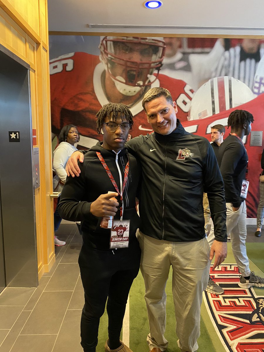 Sp3edyCarroll's tweet photo. Very thankful to @Coach__Trox @CoachRoeder @CoachSejour @CoachTJD and @LafColFootball for having me at JR. Day💯🤍 https://t.co/o8H6LEmnXI