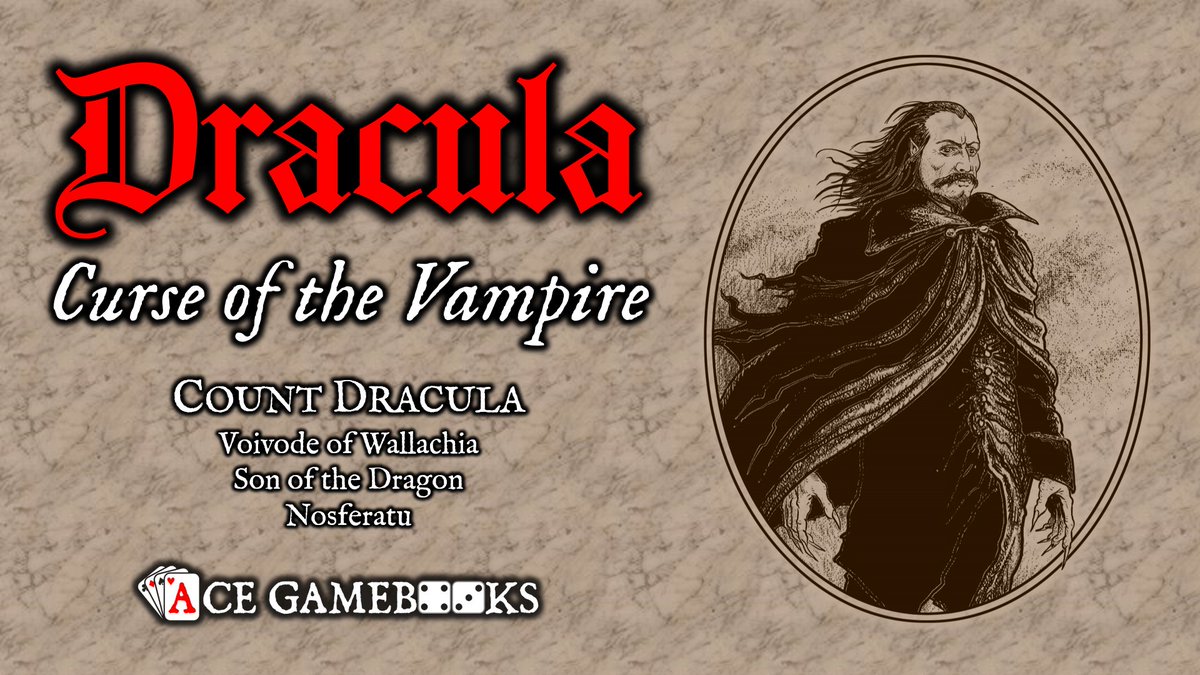 <a href="/SideQuestMaps/">SideQuestMaps</a> Dracula: Curse of the Vampire - an #interactive #gothic #horror novel, in which YOU decide which perils to risk and which terrifying creatures to fight. amazon.co.uk/dp/1913525015/… #acegamebooks #gamebooks #aceroleplay #rpgs #selfpromosaturday #Dracula #vampire #BramStoker #PleaseRT