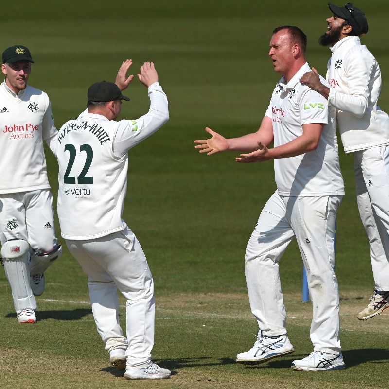 TrentBridge's tweet photo. REACTION | Fresh off the back of sealing a crushing win over Durham at the Riverside, Luke Fletcher hailed the showing of the Nottinghamshire team.
Read π
#DurvNotts