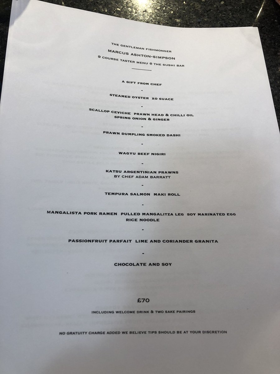 ChefScott74 (@cheftutorlcs) on Twitter photo <a href="/TGFishmonger/">The Gentleman Fishmonger</a> superb lunch delicious creative food beautifully presented with lovely service 👌 <a href="/HardensBites/">Harden's Guides</a> <a href="/MichelinGuideUK/">The MICHELIN Guide</a> <a href="/TGFishmonger/">The Gentleman Fishmonger</a> superb lunch delicious creative food beautifully presented with lovely service 👌 <a href="/HardensBites/">Harden's Guides</a> <a href="/MichelinGuideUK/">The MICHELIN Guide</a>