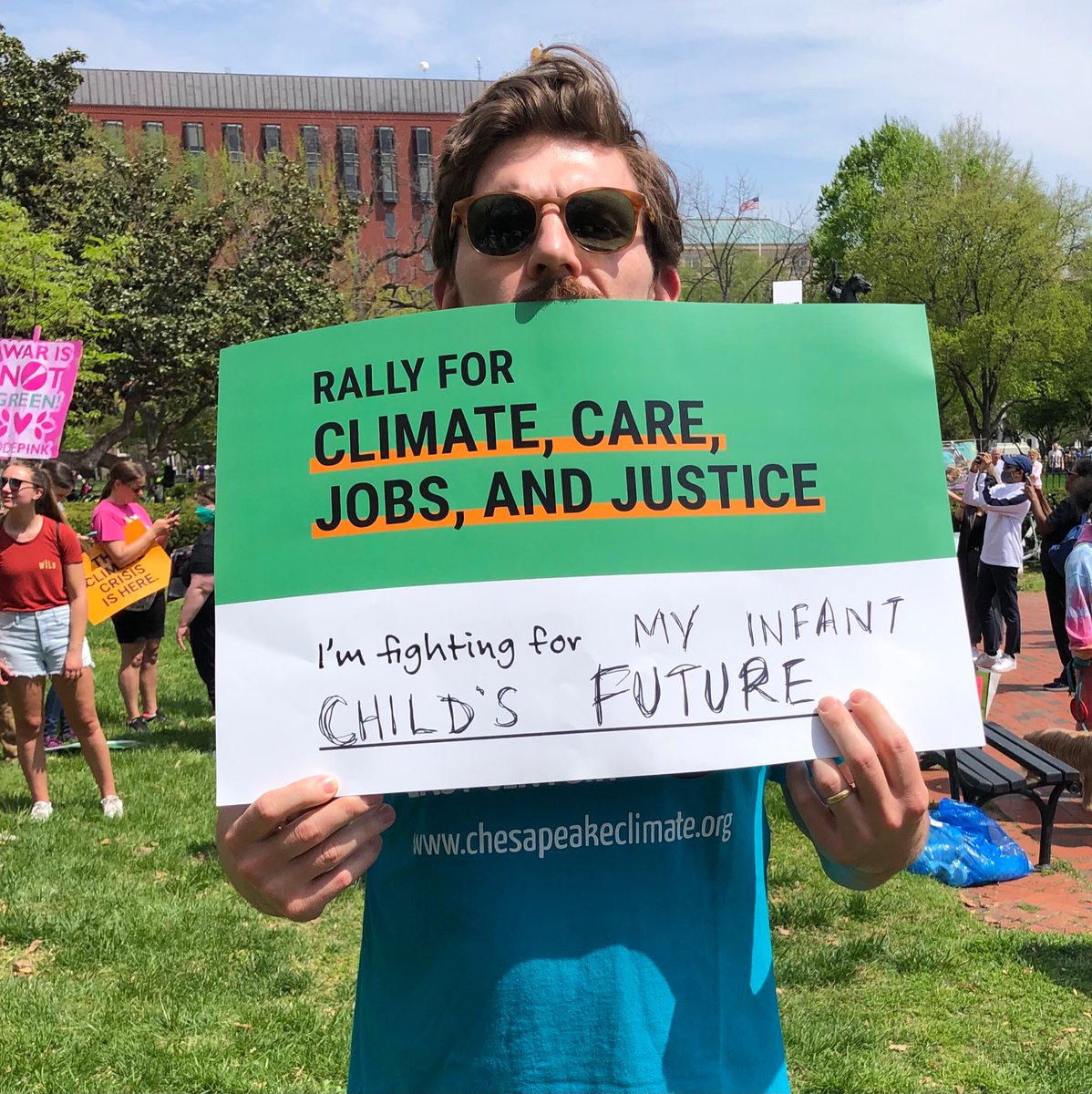 JP Fetherston (@jpfetherston) on Twitter photo Politics are tough, but the people are tougher. <a href="/POTUS/">President Donald J. Trump</a>, we need climate, care, jobs, and justice NOW. Your legacy is on the line and our time is running out. DO WHAT YOU SAID YOU’D DO, find a way. #FightForOurFuture Politics are tough, but the people are tougher. <a href="/POTUS/">President Donald J. Trump</a>, we need climate, care, jobs, and justice NOW. Your legacy is on the line and our time is running out. DO WHAT YOU SAID YOU’D DO, find a way. #FightForOurFuture