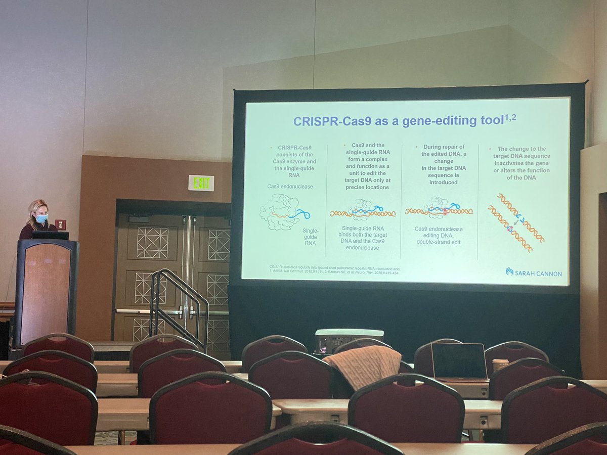 Excellent job by Misty Evans at #Tandem22 covering the advances being made in Gene Editing for SCD and Beta Thal. Proud of the leadership and participation by <a href="/SarahCannonDocs/">Sarah Cannon Docs</a> in leading the charge to fight these diseases!